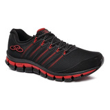 Tênis Olympikus Dynamic 343 Preto/vermelho Masculino