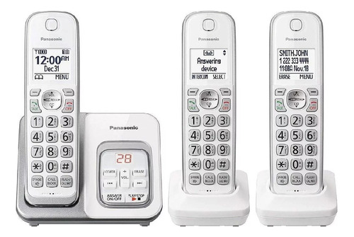 Teléfono Panasonic Kx-tgd350 Inalámbrico - Color Blanco