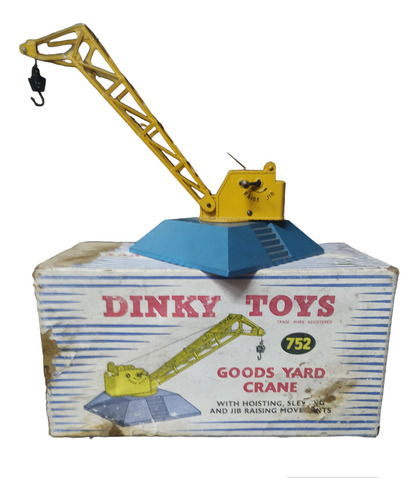 Dinky Toys Goods Yard Crane N752 Supertoys 