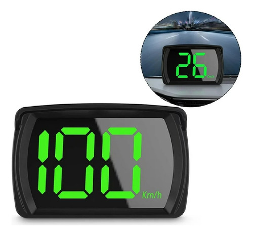 Velocímetro Digital Hud Gps Marcador Cuenta Km Universal