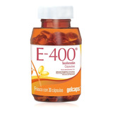 Vitamina E 400mg Con 30 Cápsulas Antioxidante Gelcaps 