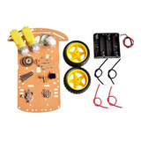 Kit Chasis Base Para Carrito Robot Para Arduino U Otros