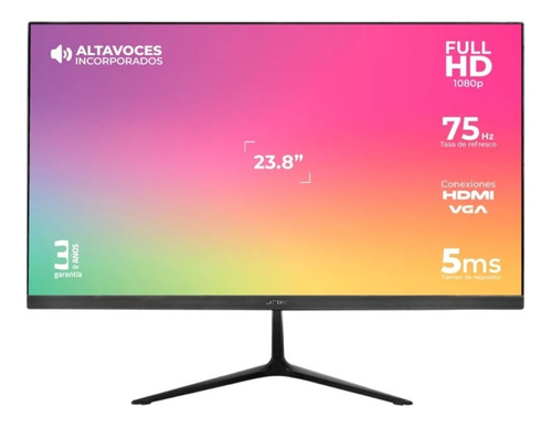 Monitor Led 23.8 Acteck Ac-933841 Full Hd 75hz Hdmi Y Vga