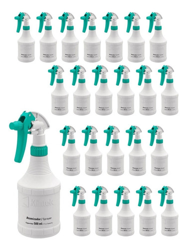 Kit De 24 Atomizador Spray De 1/2 Litro Regulable Gatillo