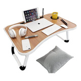 Mesa Computador Cama  Ranura Para Celular Table Y Para Vaso