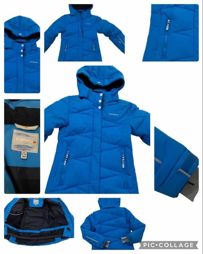 Campera Invierno Ski Icepack (españa) Niña 9 A 10 Años