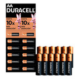 Pilas Aa Lr6 X12 1.5v Alcalina Cilindrica Duracell Dura Mas