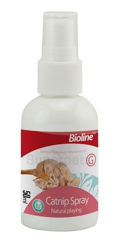 Catnip Hierba Gatera Spray 50 Ml  Bioline Animal Kingdom