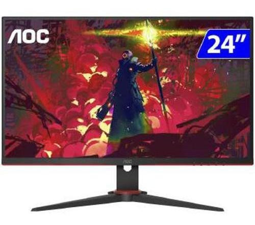 Monitor Gamer Aoc Speed 24p 75hz Ips 1ms - 24g2he5