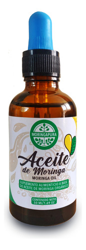 Moringapura Aceite De Moringa Orgánico Certificado En Frio