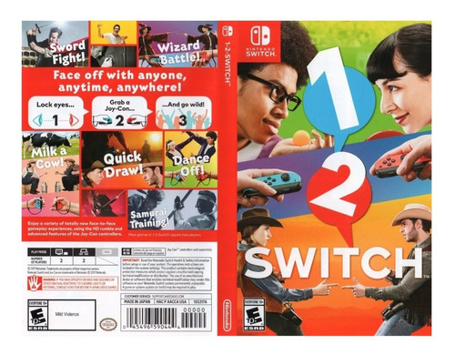 Nintendo Switch Juego Para Consola Game 1-2 Switch