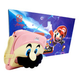 Tablet M10+ Super Mario Para Niños 64 Gb 4 Gb 7 Pulgadas Color Rosa