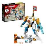 Set De Juego Lego Ninjago Zanes Power Up Mech Evo 71761 Con