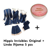 Linda Pijama 5 Pzs Más Nippis Invisibles Originales Colores