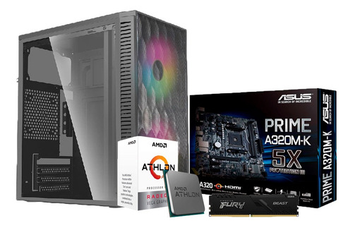 Pc Economica Athlon 3000g 8gb 480gb Wifi