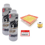 Kit Service Honda Tornado Filtros Originales Ipone 10w 30 Ip