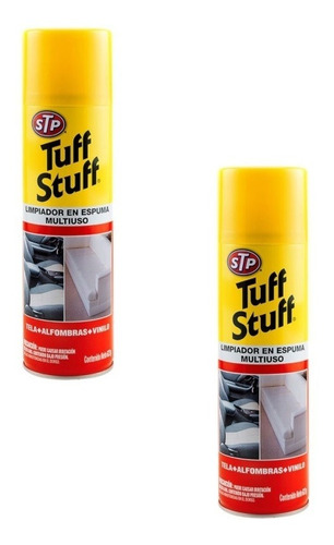 2 Tuff Stuff Limpiador Espuma Salas Sillas Alfombras Tela