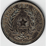 Moneda  Del  Paraguay  2  Centésimos  1870  Muy  Buena