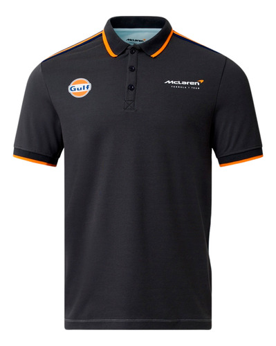 Camiseta Polo Mclaren Colección Gulf Oficial Original