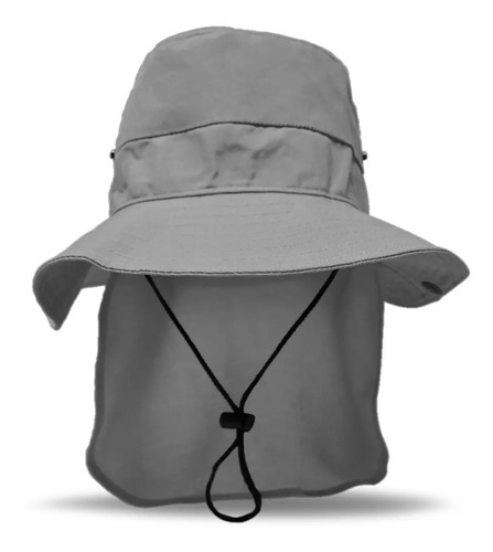 Sombrero Legionario Cazador Con Capa Protección 205pz