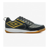  Tênis Futsal Umbro Pro 5 Bump Couro Profissional Sola Gel