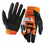 Guante Fox Moto Mtb Original Dirtpaw Vandal Verde Naranja