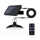 Lampara Led Solar Lampara Colgante Luz Fría Control Remoto