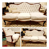 Sillon Antiguo Estilo Frances Luis Xv Colonial/750ds