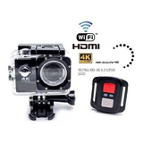 Camara Deportiva Accion 4k Ultra Hd Wifi Sumergible 30m