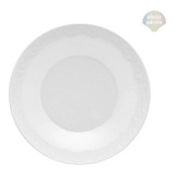 Prato Fundo 21cm Oxford Mia Pérola, Porcelana - 88758 Cor Branco