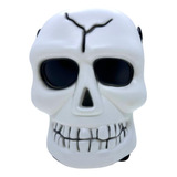 Caramelera Balde Craneo Calavera Con Luz Y Sonido Halloween 