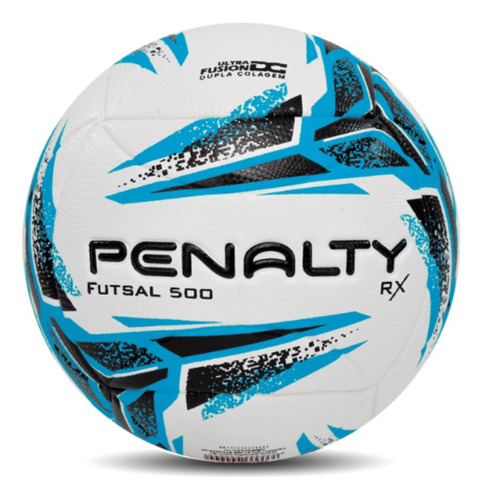 Bola De Futsal Penalty Rx500 Xxiii - Branco-azul