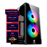 Pc Gamer Arena Games 1 - Intel I5 , 8gb, 256 Ssd, Rx 550 4gb
