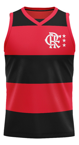 Camisa Flamengo Regata Rubro-negro Algodão Masculina Oficial