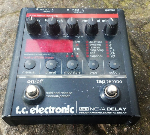 Tc Electronic Nova Delay