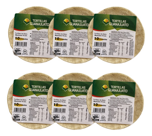 Pack Tortillas Maíz Guanajuato Premium #2, El Yucateco