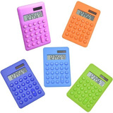 Calculadora De Escritorio Azul/naranja/verde/fucsia