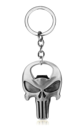 Llavero The Punisher Calavera Skull Destapador 