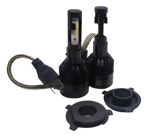 Kit Lâmpadas Tech One Farol Alto Baixo Milha L200 2013 2014