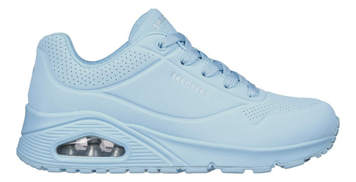 Tenis Skechers Uno Azul Claro Comodo Ligero Deporte 73690