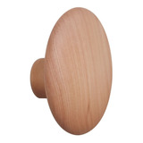 Perchero De Pared Madera De Lenga Boton Diseño Kitx4