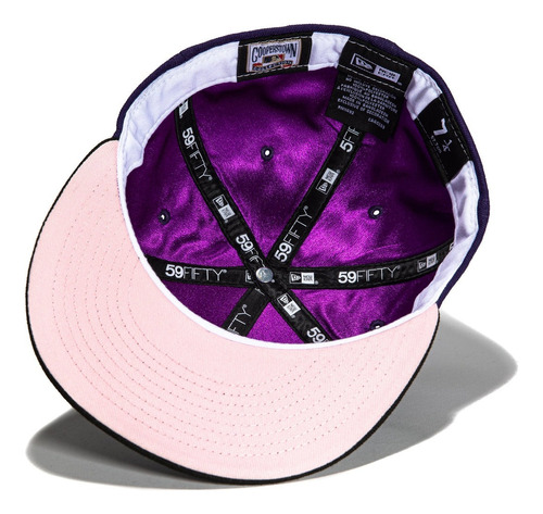 Gorra New Era Tampa Bay Rays 59fifty Seda Pink Uv