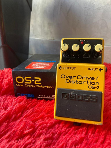 Pedal Boss Overdrive Distortion Os-2 - Ghostmusic 