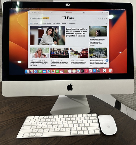 iMac 2017 21.5 8 Gb I5 1tb 2.3 Gz Teclado Mouse Excelente