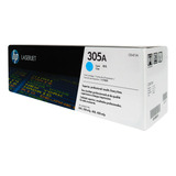 Cartucho De Toner Hp 305a (ce411a) Cian, 100% Original