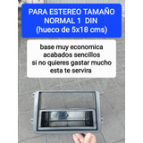 Base Frente Economico Estereo 1 Din Amarok Años 2013 A 2021