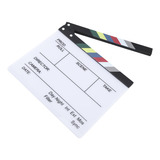 Director De Film Clap Board Filmando Clapper Board Clapboard