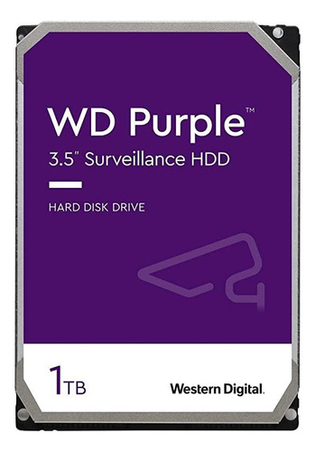 Hd Wd Purple Roxo 1tb P/ Dvr E Cftv Intelbras/multimarcas 