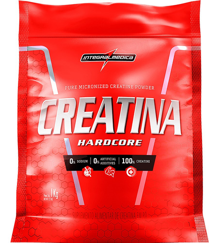 Creatina Hardcore Monohidratada 1kg - Integralmedica