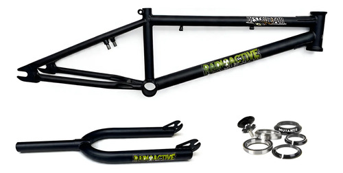 Cuadro Y Tijera Mutante Bmx, Centro Mid Con Tazas Selladas   | Envío gratis